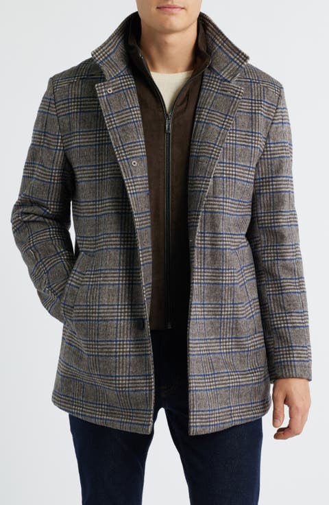 Upton Bib Insert Wool Blend Car Coat
