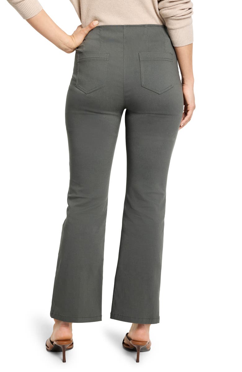 NIC+ZOE Berkeley Wonderstretch Ankle Bootcut Pants, Alternate, color, Shale