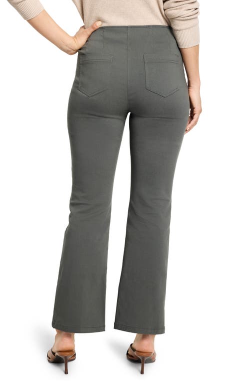 Nic + Zoe Nic+zoe Wonderstretch Bootcut Pants In Gray