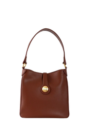 Esthera 9AM Leather Shoulder Bag