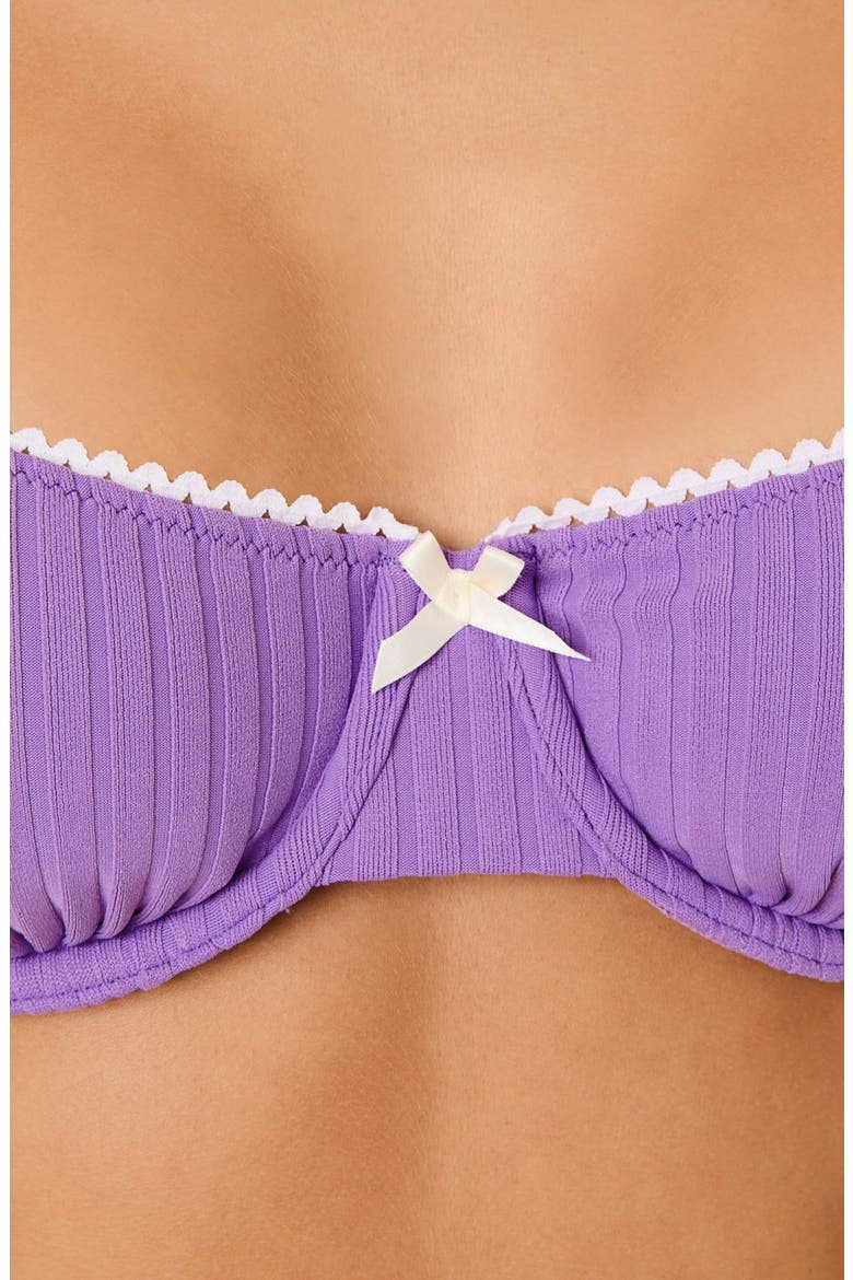The Daphne Underwire Bikini Top, Alternate, color, ULTRA VIOLET
