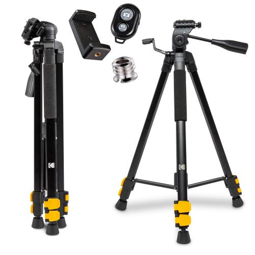 Kodak PhotoGear 62-inch Camera Tripod in Black  product