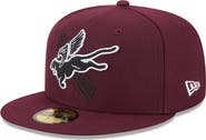 New Era Men's New Era  Maroon Fayetteville Woodpeckers Theme Nights 59FIFTY Fitted Hat