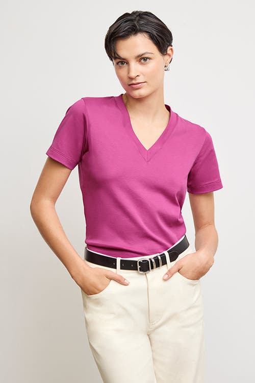 M.M.LAFLEUR M.M.LAFLEUR LEE V-NECK T-SHIRT