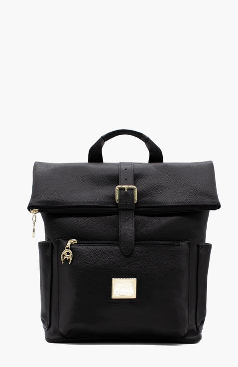Muse 415 Pebbled Leather Backpack
