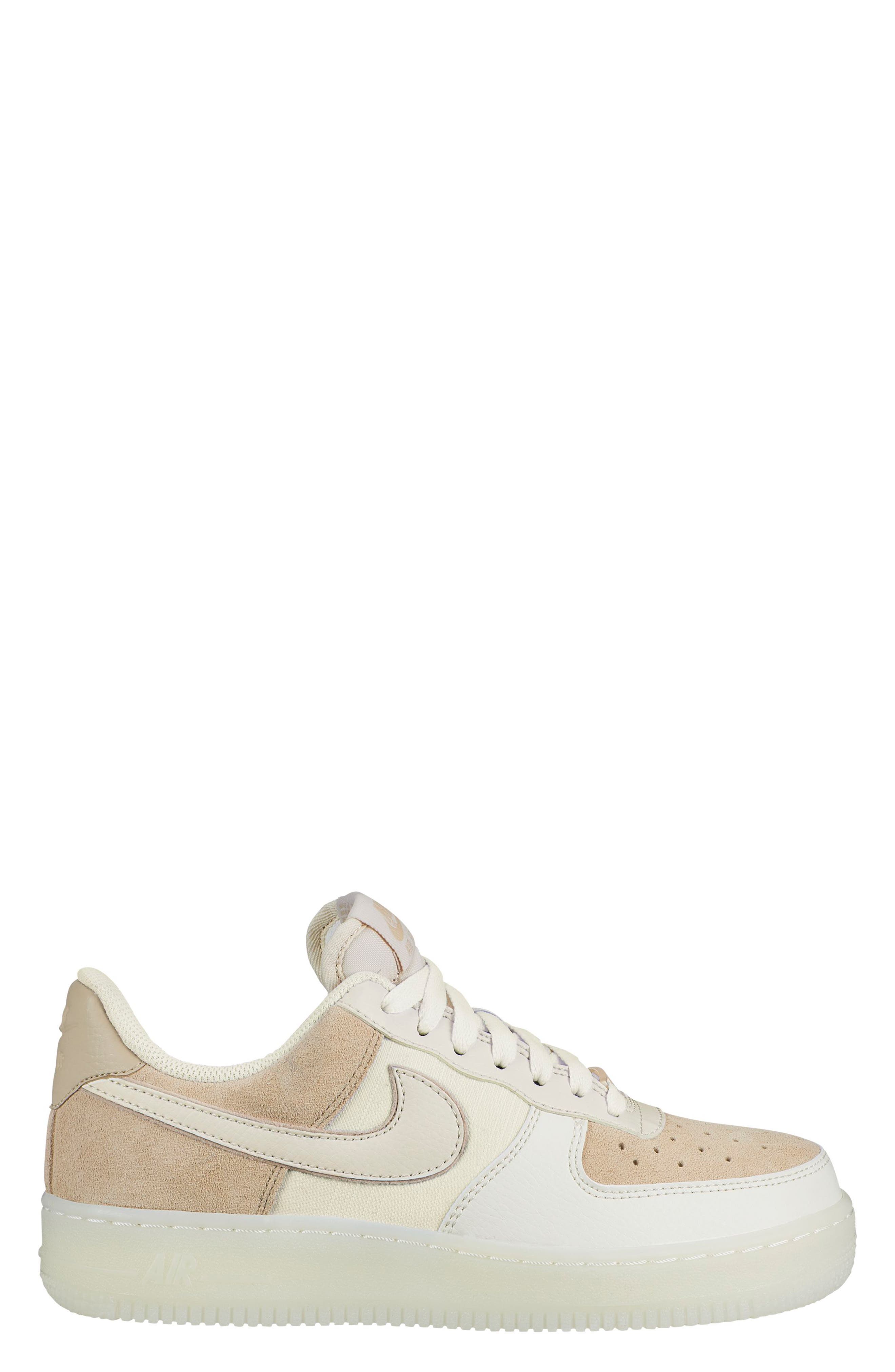 Air Force 1 '07 Premium Sneaker, Main, color, DESERT ORE/ SAIL/ CREAM