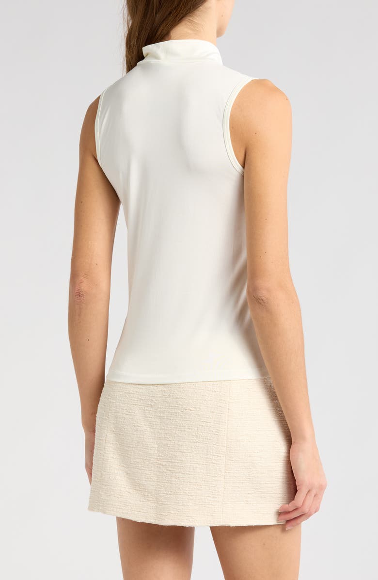 rag & bone Arina Turtleneck Tank, Alternate, color, Off White