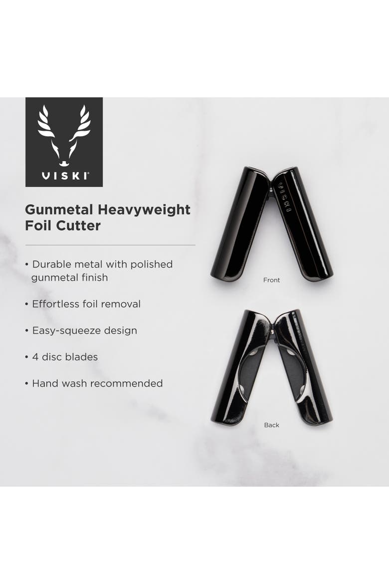 Warren Heavyweight Foil Cutter, Alternate, color, Black
