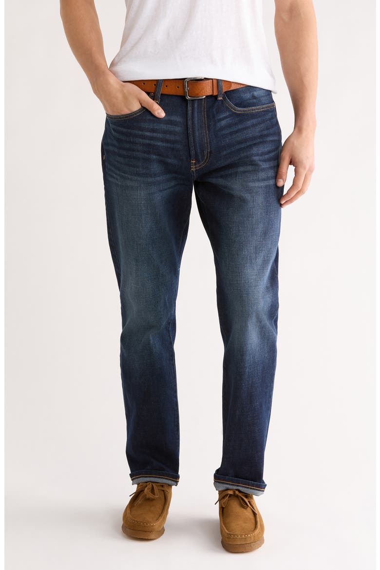 121 Slim Straight Leg Jeans, Main, color, BARBON ALLEY