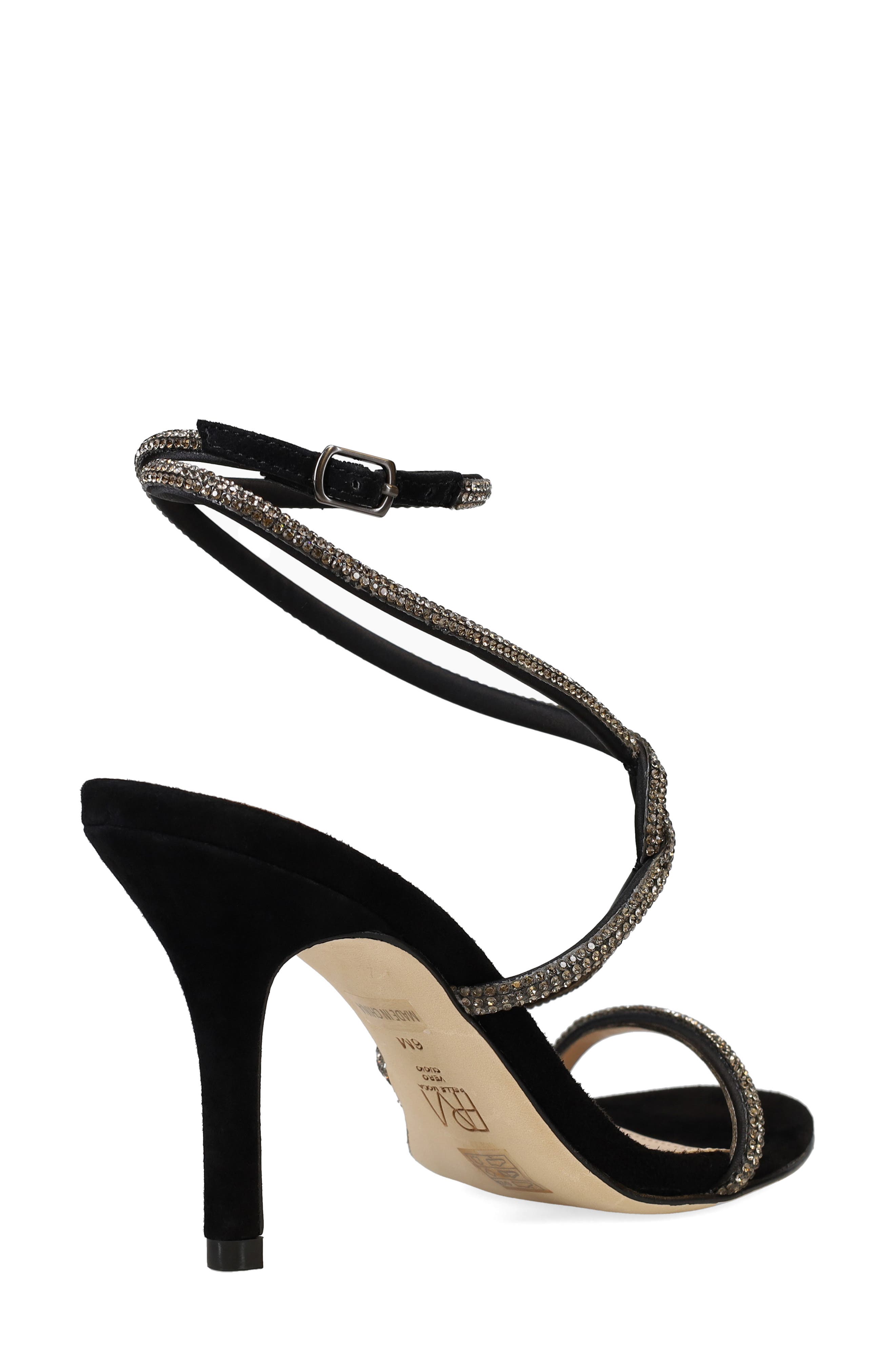 Pelle Moda Kaleah Crystal Strappy Sandal, Alternate, color, 