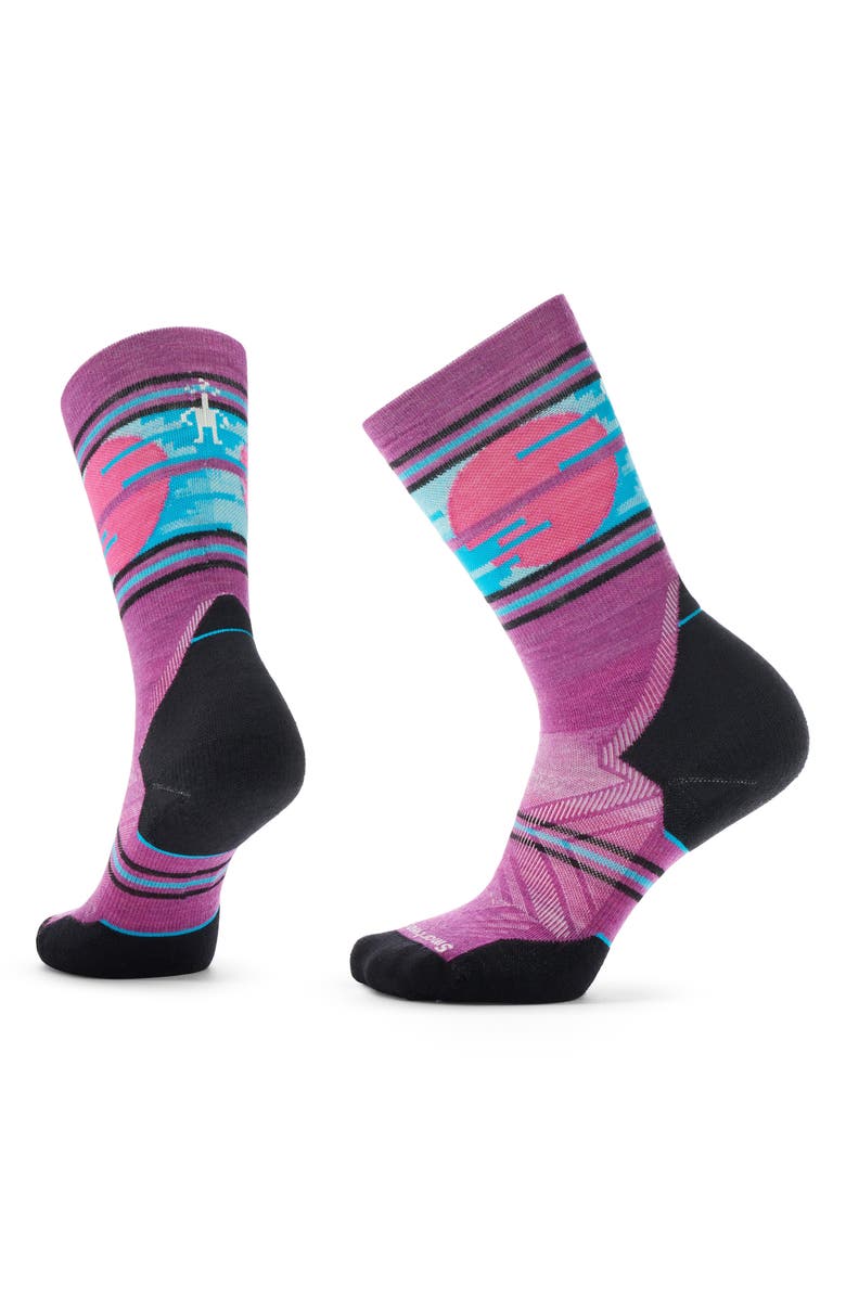 Smartwool Trail Run Targeted Cushion Crew Socks, Main, color, 
