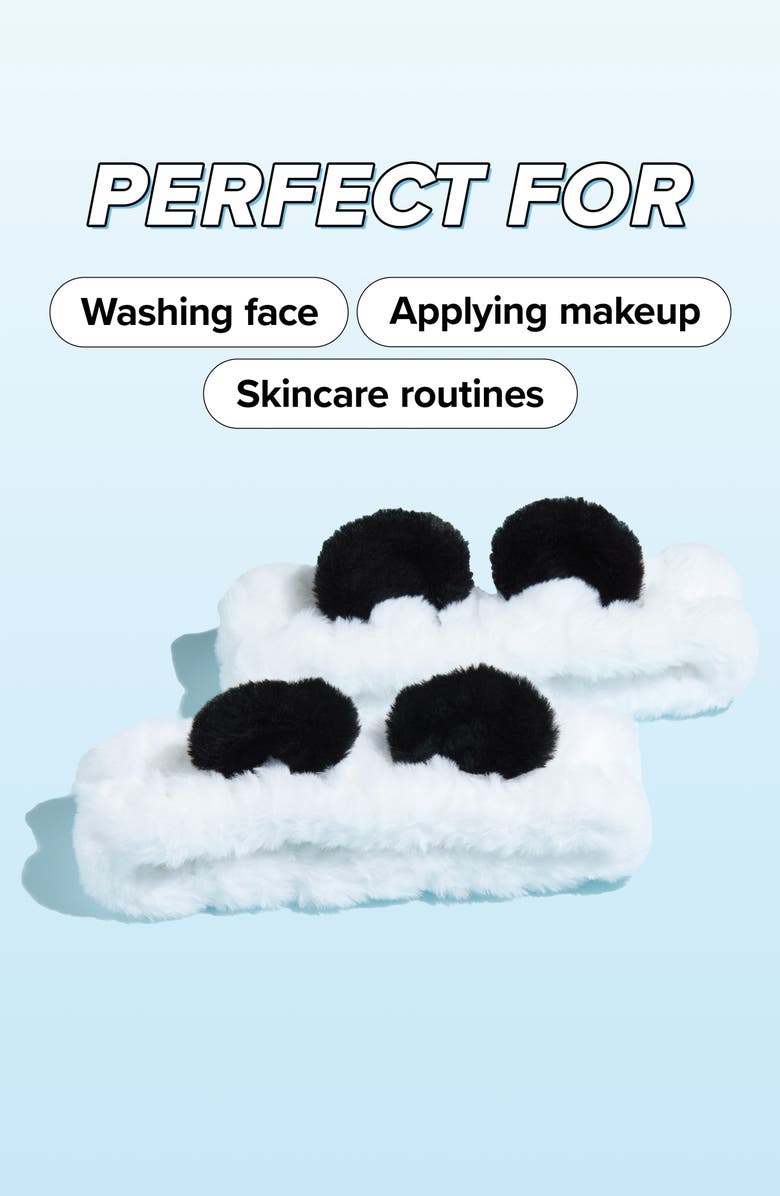 I DEW CARE Panda Headband, Alternate, color, 