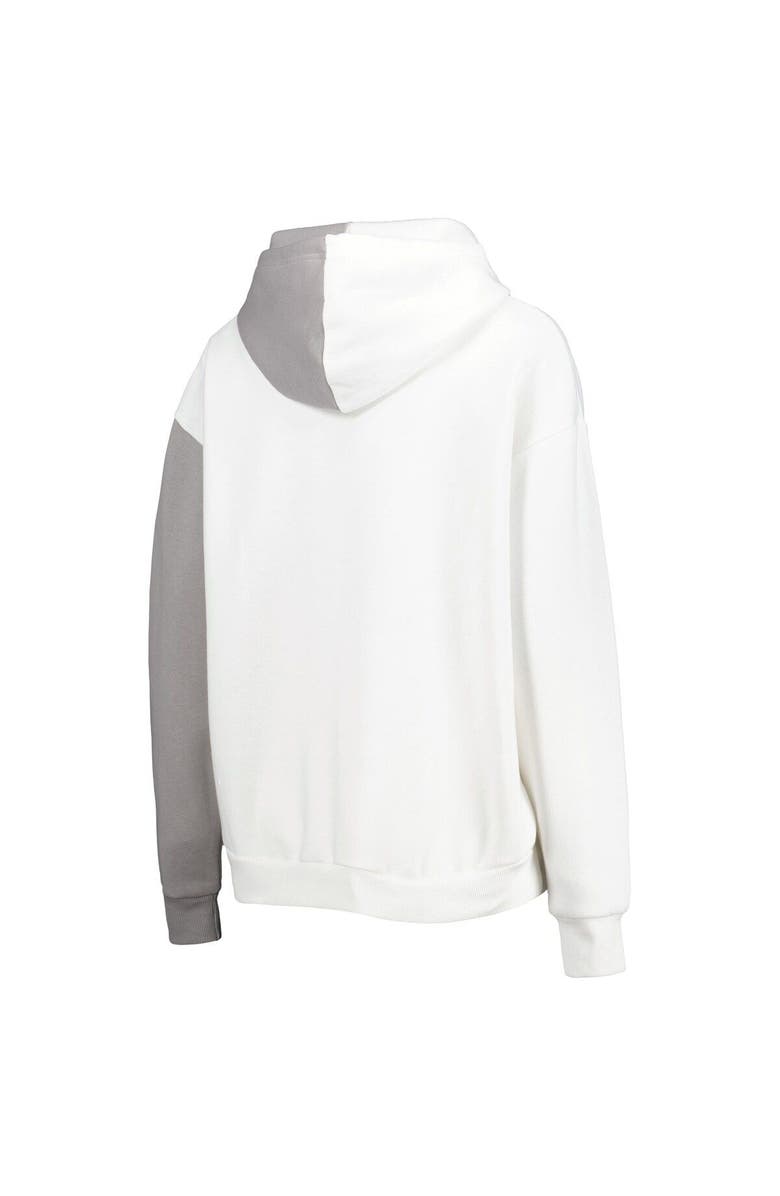 GAMEDAY COUTURE Women's Gameday Couture Gray/White USC Trojans Split Pullover Hoodie, Alternate, color, White