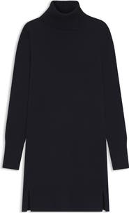 BOSS Orange Feringatessa Long Sleeve Turtleneck Virgin Wool Blend Sweater Dress