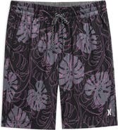 Hurley Leaf Volley Swim Trunks