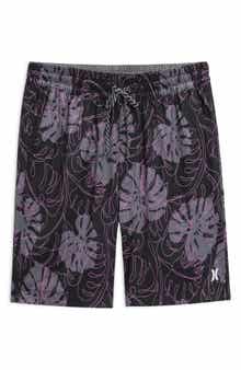 Hurley Leaf Volley Swim Trunks