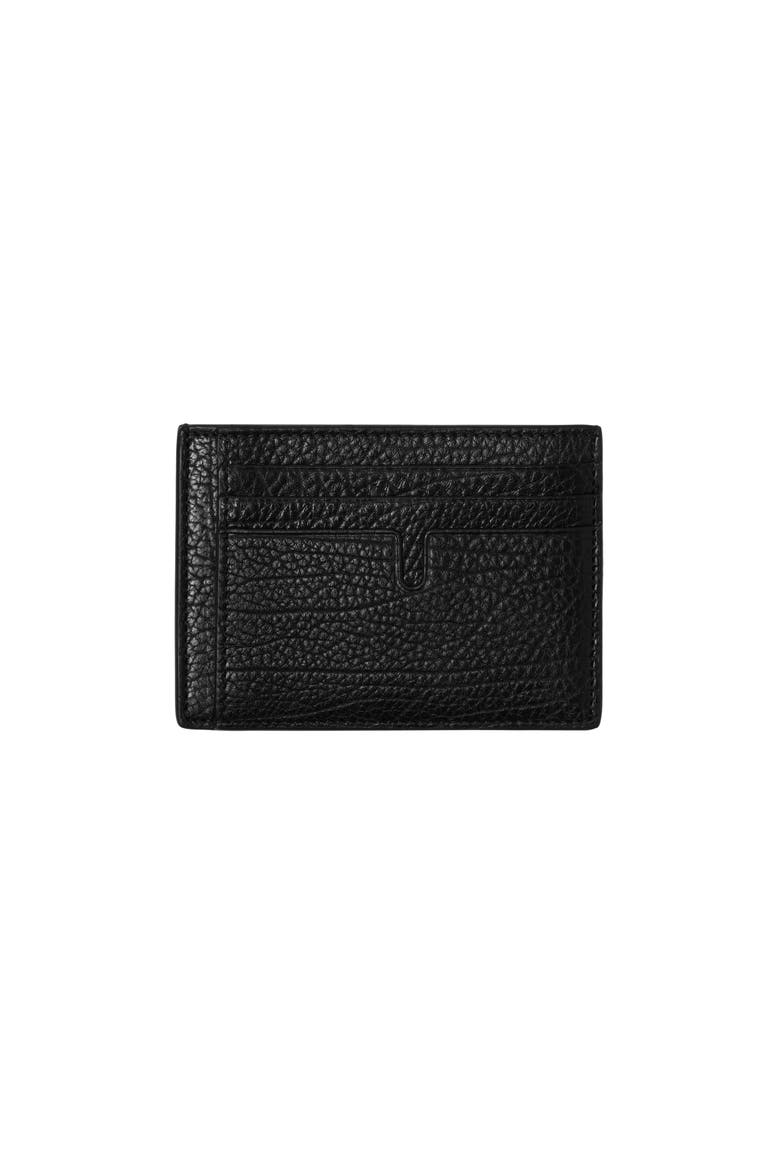 B Cut Clip Card Case, Main, color, Black