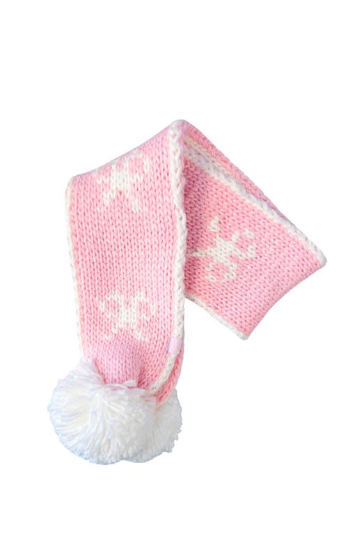 Bits & Bows Bows Scarf In Pink