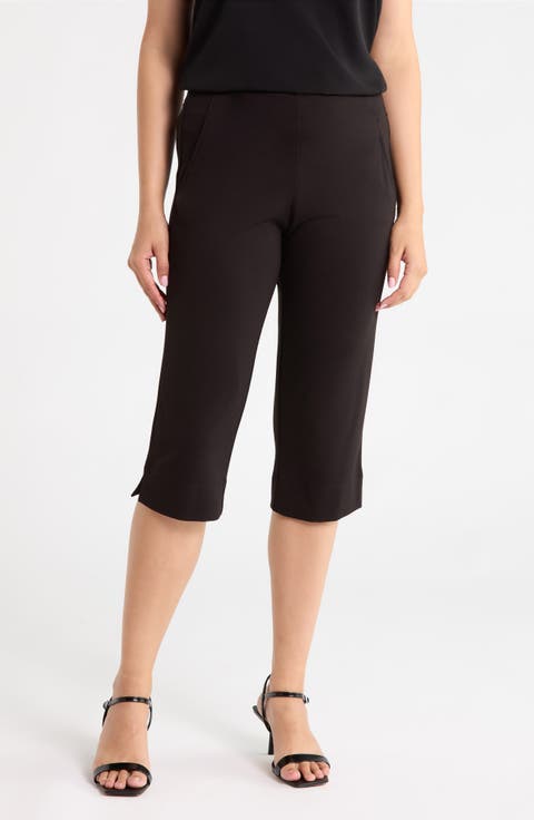 Pull-On Capri Pants