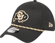 New Era Men's New Era Black Colorado Buffaloes Rope 39THIRTY Flex Hat