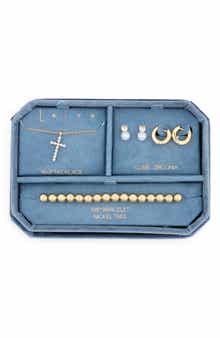 Leith Pendant Necklace, Earrings & Bracelet Set