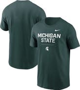 Nike Men's Nike Green Michigan State Spartans 2025 Courtside Basketball Performance T-Shirt
