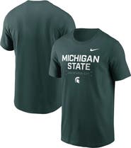 Nike Men's Nike Green Michigan State Spartans 2025 Courtside Basketball Performance T-Shirt
