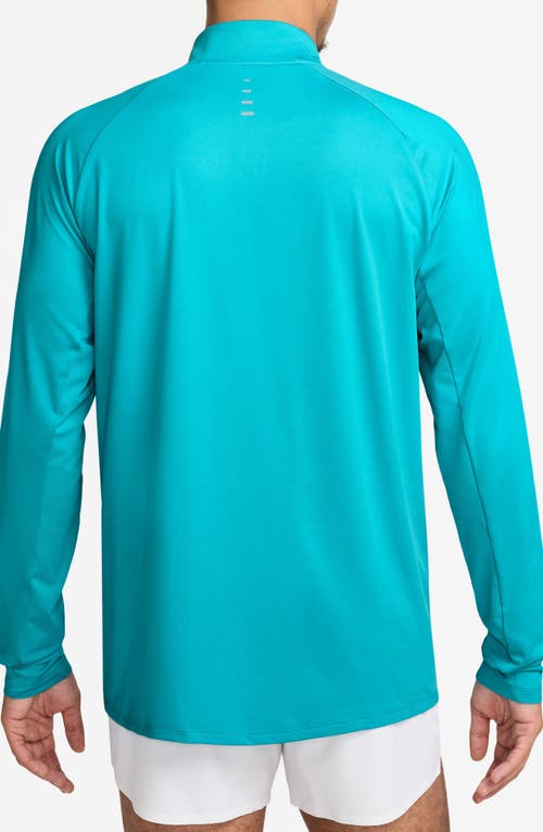Nike Dri-fit Stride Half Zip Running Top In Dusty Cactus