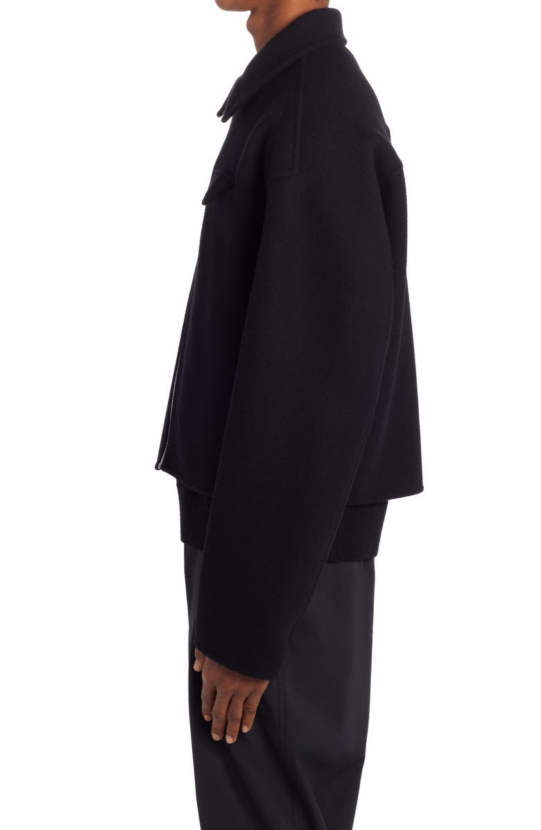 Bottega Veneta Double Face Wool & Cashmere Jacket, Alternate, color, 