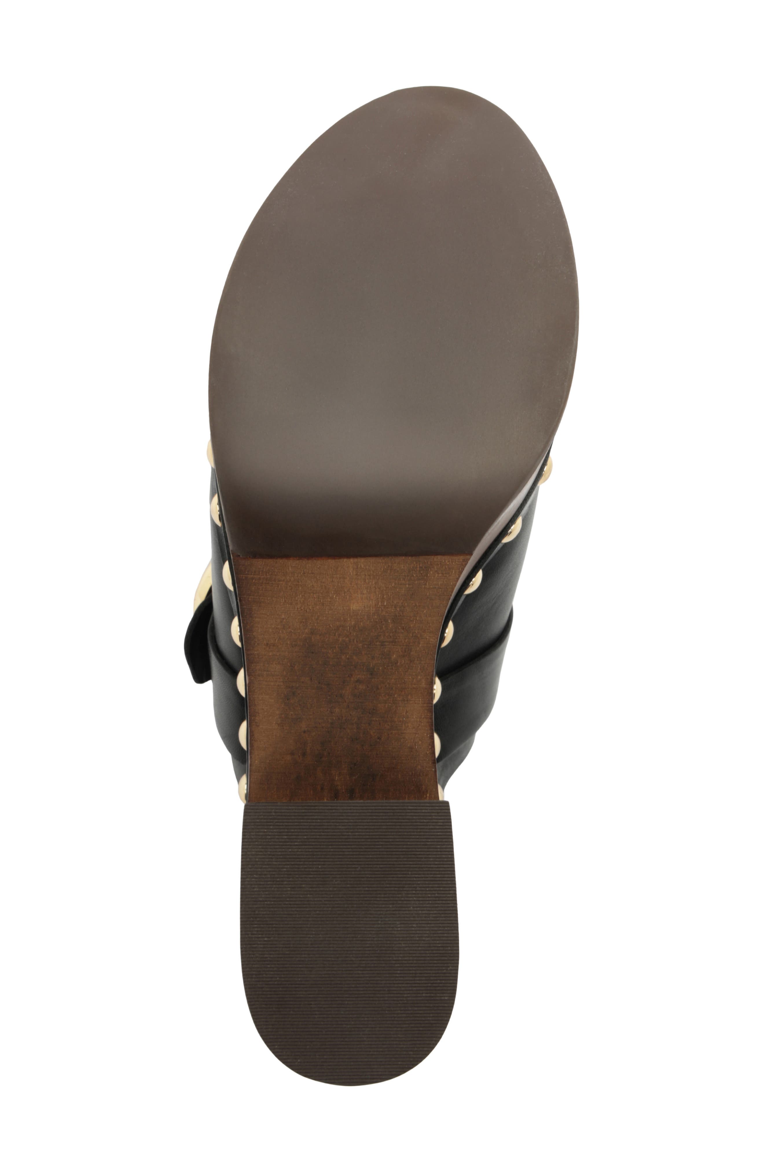 Schutz Piper Ankle Strap Platform Sandal, Alternate, color, Black