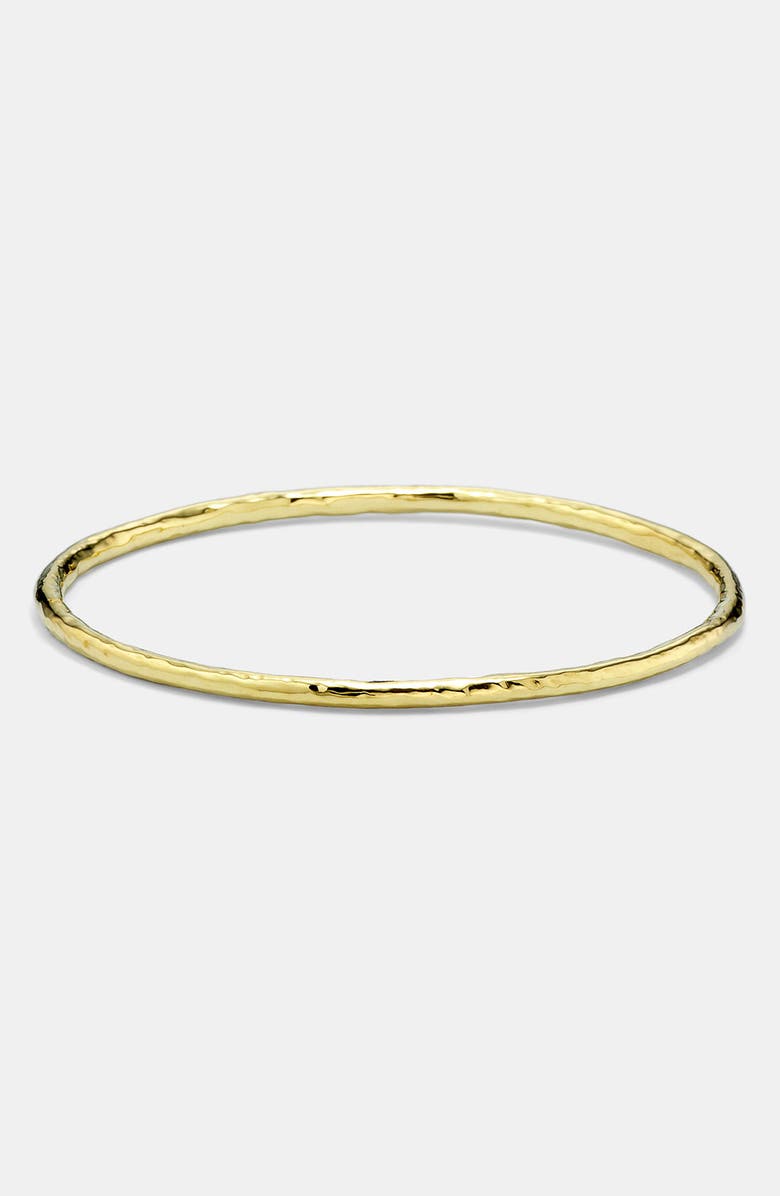 Ippolita 'Glamazon' 18k Gold Bangle, Main, color, 