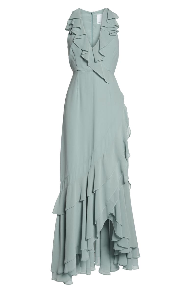 C/MEO Collective C/MEO Be About You Ruffle Gown, Alternate, color,