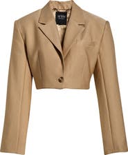 AFRM Petra Twill Crop Blazer