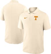 Nike Men's Nike Tan Tennessee Volunteers Primary Logo Victory Performance Polo