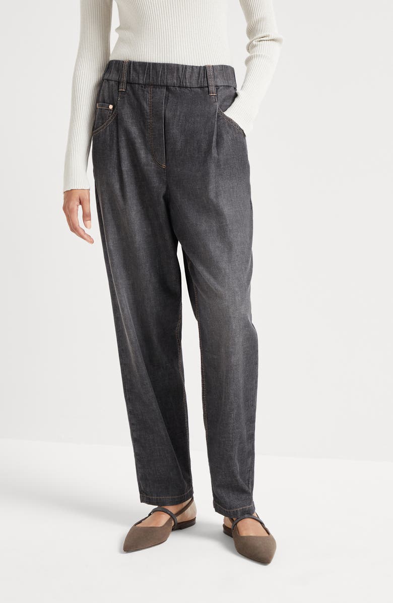 Brunello Cucinelli Five-pocket trousers, Alternate, color, 