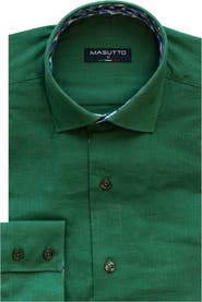 MASUTTO Della Linen Button-Up Shirt