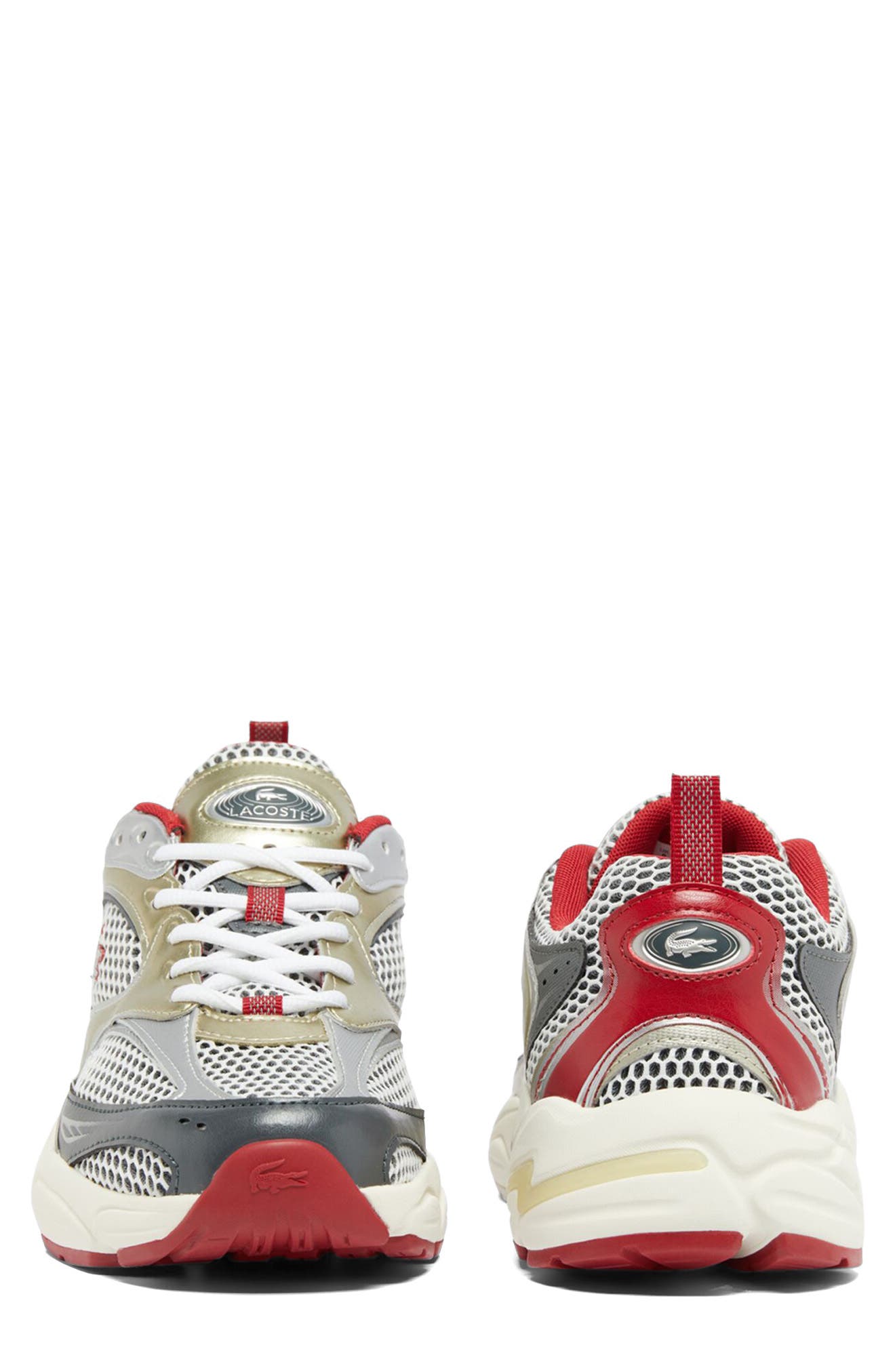 Lacoste Storm 96 2K Sneaker, Alternate, color, Red/ Off White