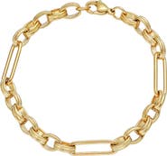 Adornia Tarnish Resistant 18K Gold Plated Chain Bracelet