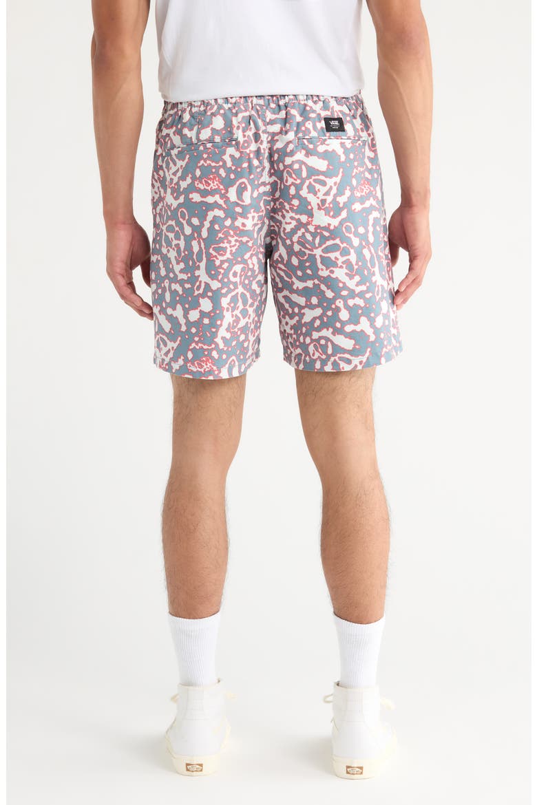 Ashford Abstract Print Stretch Cotton Shorts, Alternate, color, CITADEL PORCELIN ROSE