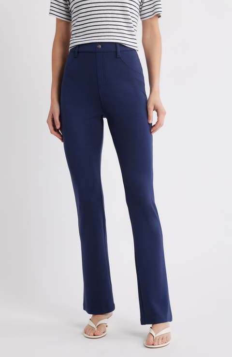 High Rise Bootcut Pants