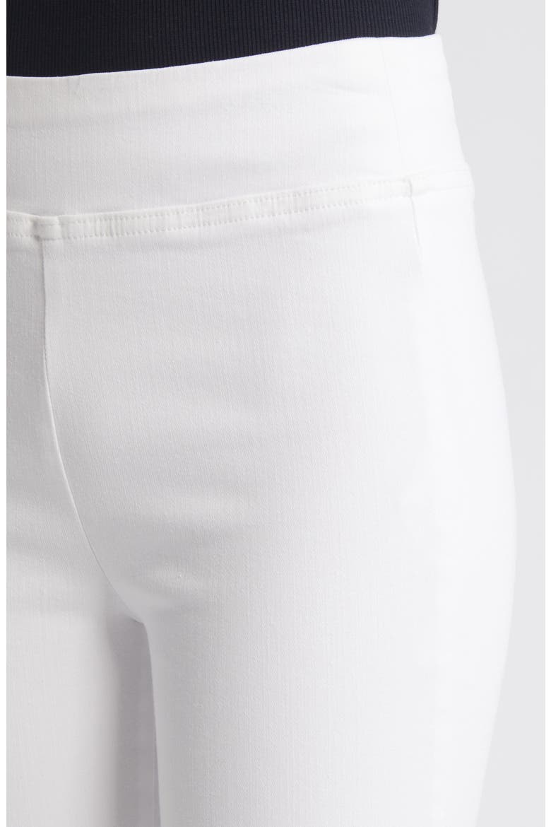 The Jet Set Flare Pull-On Jeans, Alternate, color, WHITE
