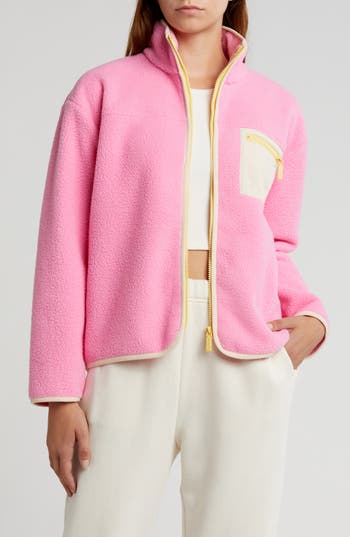 Florence By Mills High Pile Fleece Jacket