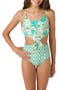 Kids' Knot Front One-Piece Swimsuit