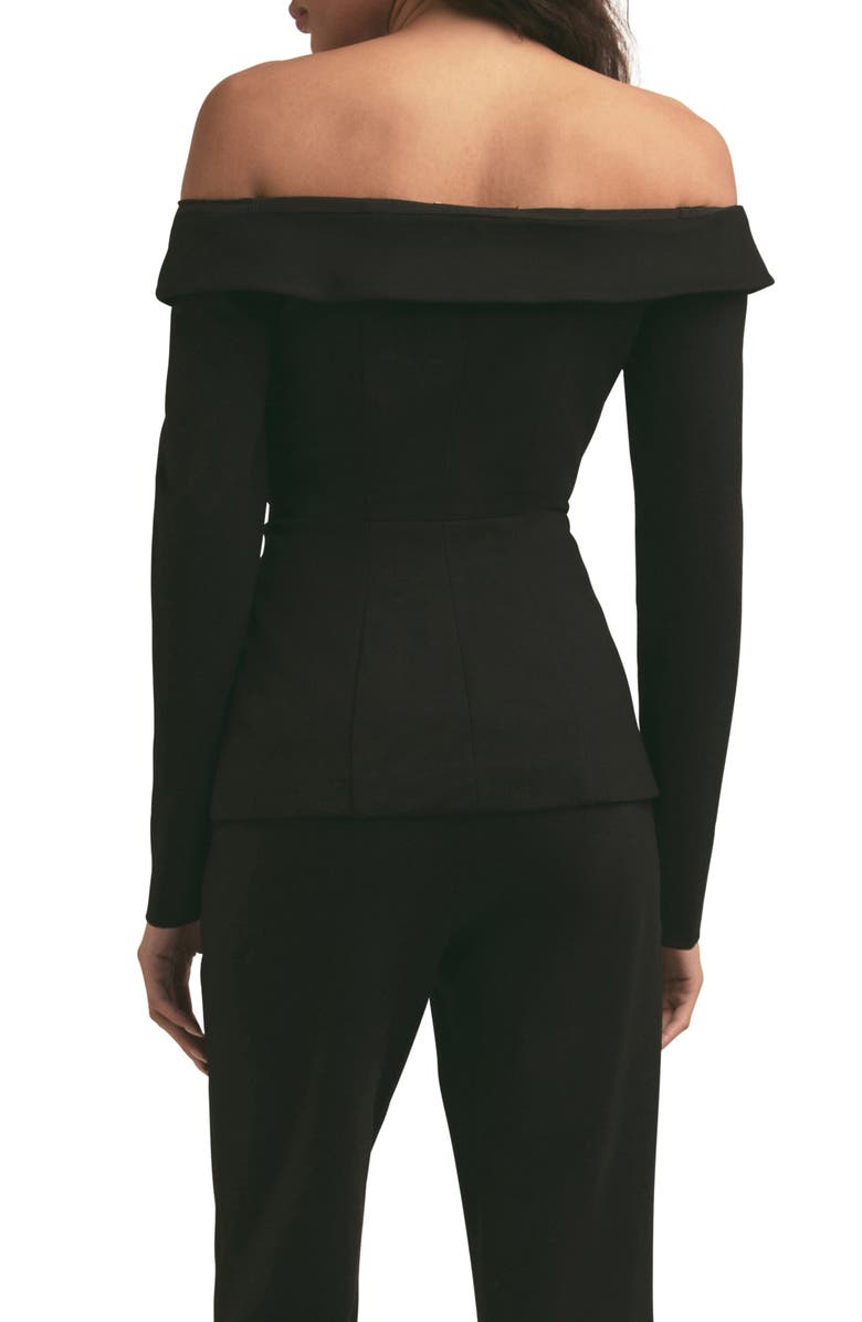 Favorite Daughter The Irina Off the Shoulder Blazer, Alternate, color, 