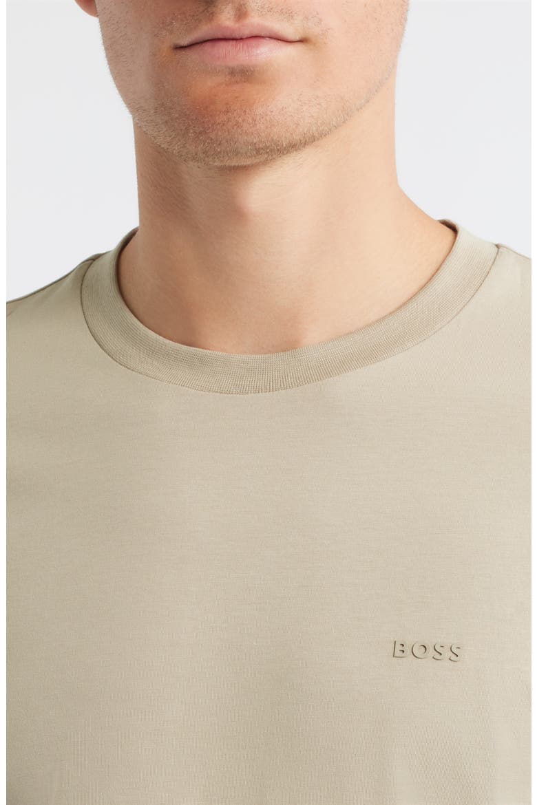 Thompson T-Shirt, Alternate, color, DARK BEIGE