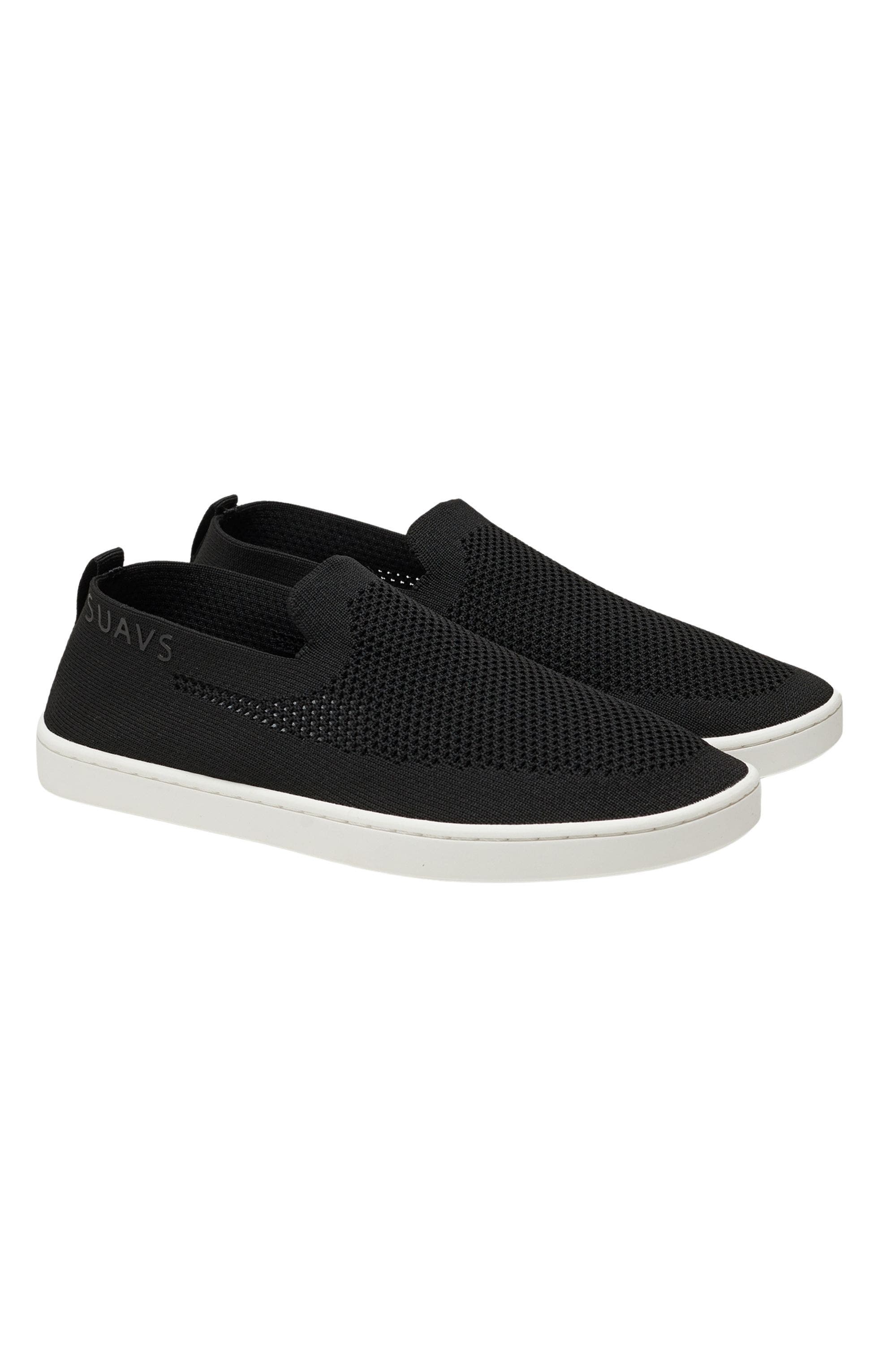 The Barton Slip-On, Main, color, Jet Black White