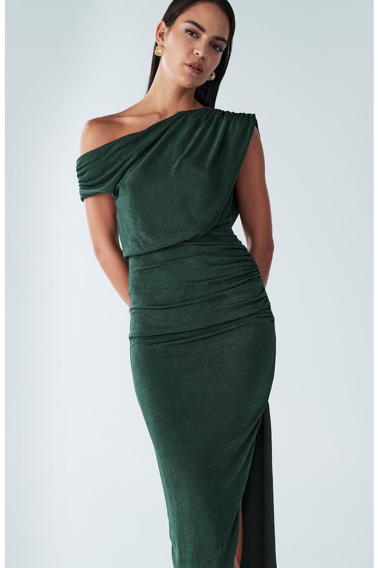 Veleda Midi Dress, Alternate, color, Khaki