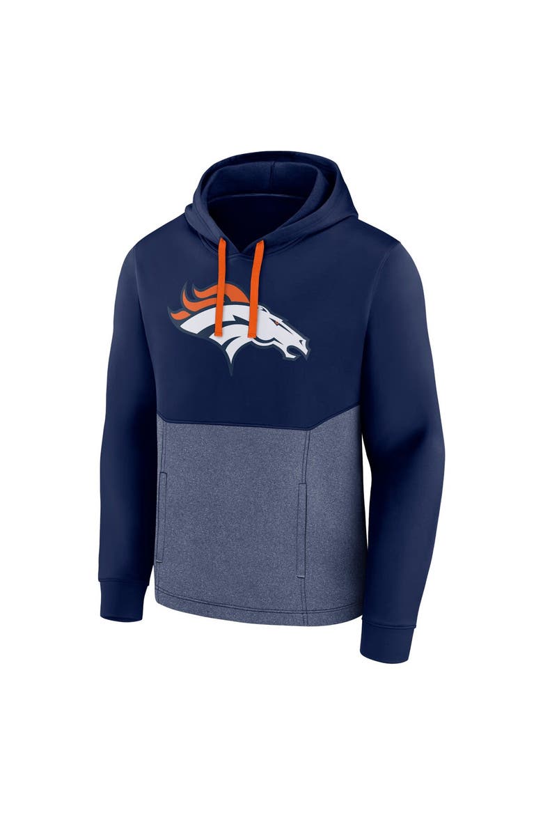Men's Fanatics Branded Navy Denver Broncos Winter Camp Pullover Hoodie, Alternate, color, Navy