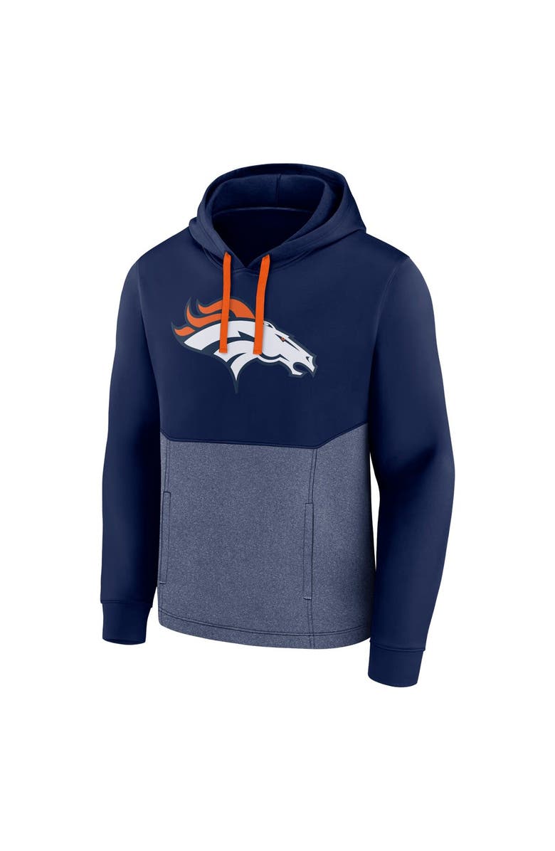 FANATICS Men's Fanatics Branded Navy Denver Broncos Winter Camp Pullover Hoodie, Alternate, color, 