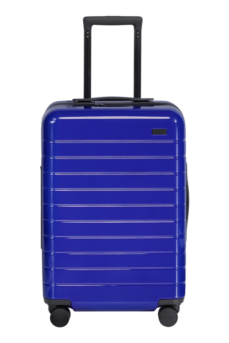 The Bigger Carry-On Suitcase (Nordstrom Exclusive), Main, color, WAVE BLUE
